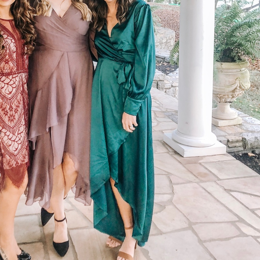 Wrap Maxi Dress